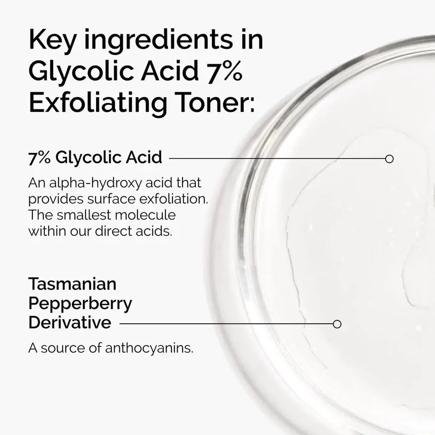 The Ordinary Glycolic Acid 7% Exfoliating Toner (240 ml) — imagen 5