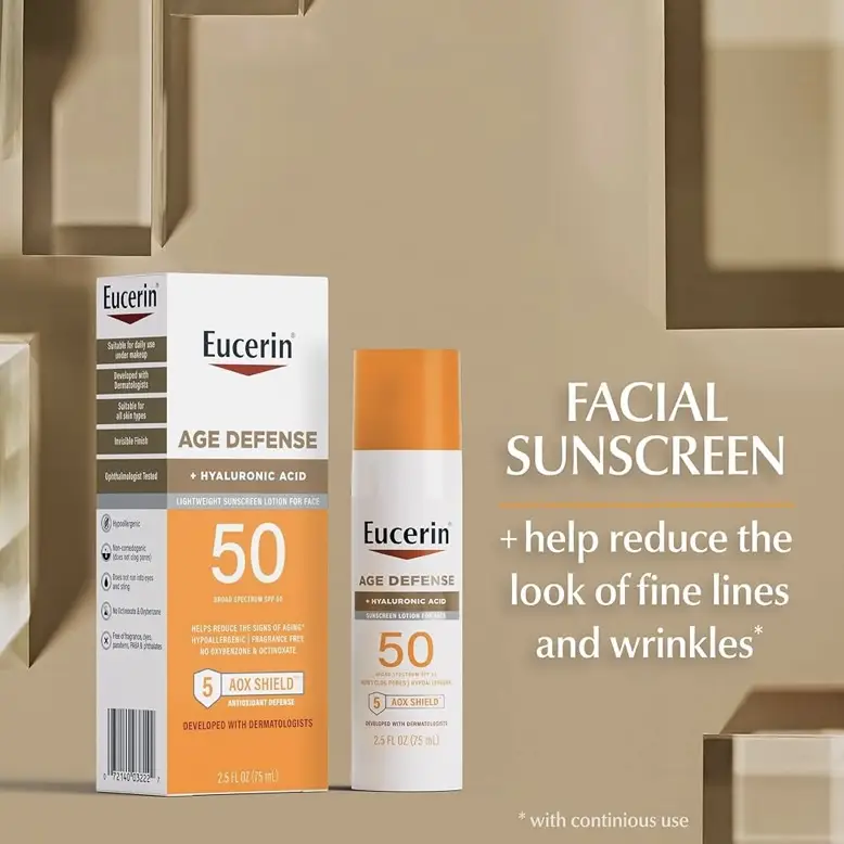 Eucerin Sun Age Defense SPF 50 Face Lotion (75 ml)'s photo #2