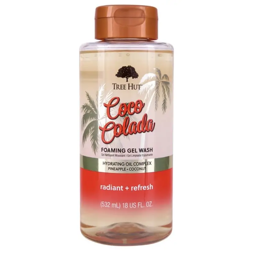 Tree Hut Gel de espuma nutritiva e hidratante de Coco Colada, 18 onzas — imagen 1