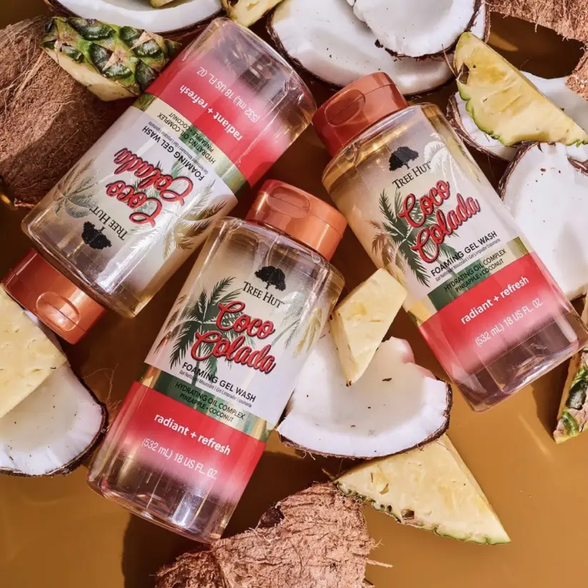 Tree Hut Gel de espuma nutritiva e hidratante de Coco Colada, 18 onzas — imagen 2
