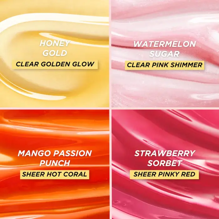 Honey Infused Hydrating Lip Oil. Color: Honey Gold - clear golden glow — imagen 11