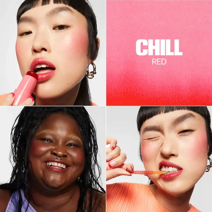 Jelly Tint Lip + Cheek Blush Stain. Color: Chill - Red — imagen 2