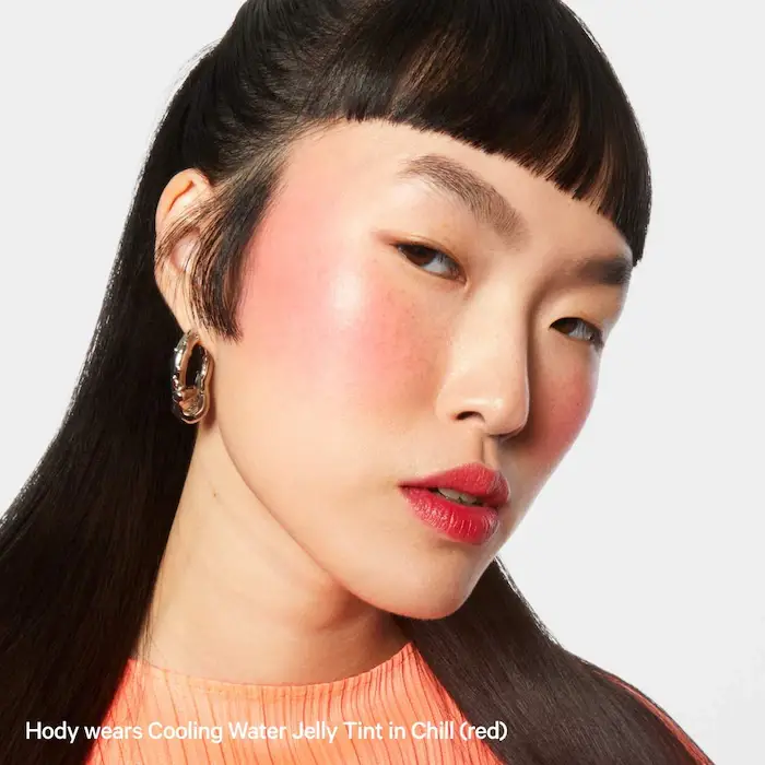 Jelly Tint Lip + Cheek Blush Stain. Color: Chill - Red — imagen 4