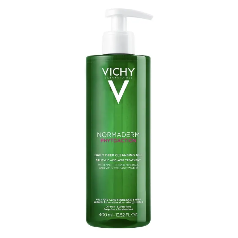 Vichy Normaderm - Limpiador facial diario para acné con ácido salicílico.'s photo #1