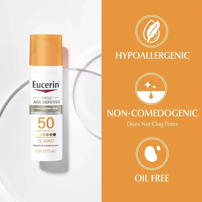 Eucerin Sun Tinted Age Defense SPF 50 — imagen 9
