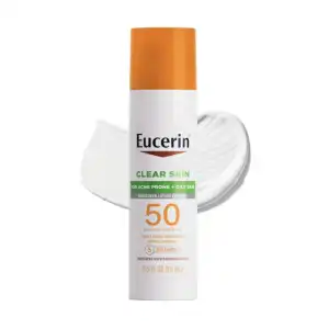 Eucerin Sun Clear Skin SPF 50 Face Sunscreen Lotion (75 ml) miniatura 1