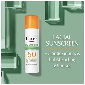 Eucerin Sun Clear Skin SPF 50 Face Sunscreen Lotion (75 ml) miniatura 3