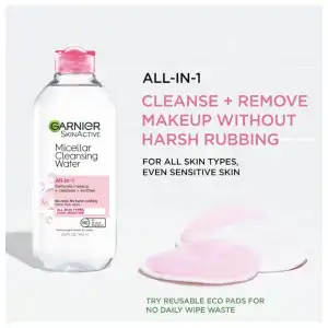 Garnier Micellar Cleansing Water All-in-1 (400 ml) miniatura 2