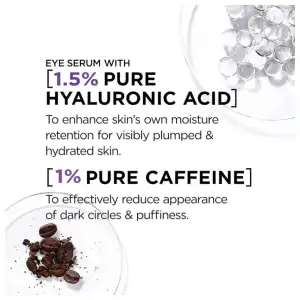 L’Oréal Paris Revitalift 2.5% Hyaluronic Acid + Caffeine Eye Serum (20 ml) miniatura 6