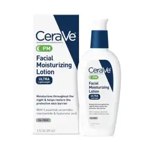 CeraVe Facial Moisturizing Lotion PM Ultra Lightweight (89 ml) miniatura 1