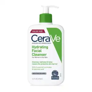 CeraVe Hydrating Facial Cleanser For Normal to Dry Skin (473 ml) miniatura 1