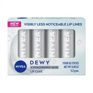 Nivea Dewy Lip Care + Hyaluronic Acid (0.18 oz) miniatura 1