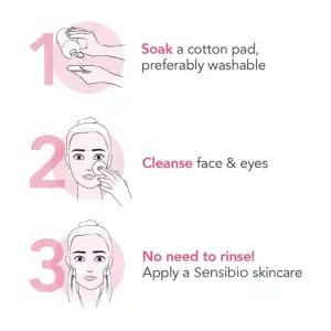 Bioderma Sensibio H2O Agua micelar (8.4 oz) miniatura 3
