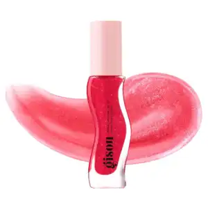 Honey Infused Hydrating Lip Oil. Color: Cherry On The Cake - Sheer Pinky Red Shimmer miniatura 1