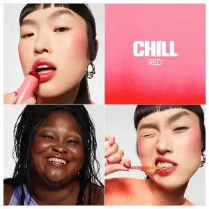 Jelly Tint Lip + Cheek Blush Stain. Color: Chill - Red miniatura 2