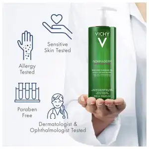 Vichy Normaderm - Limpiador facial diario para acné con ácido salicílico. miniatura 7